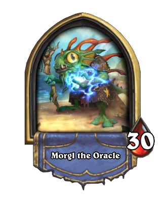 Morgl the Oracle Hearthstone kártya
