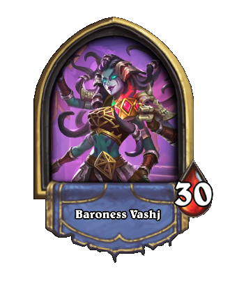 Baroness Vashj Hearthstone kártya