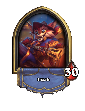 Inzah Hearthstone kártya