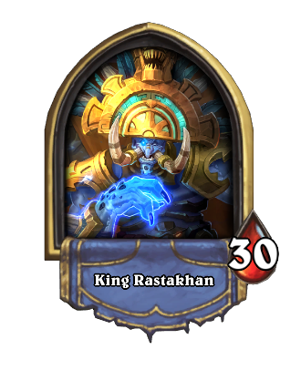 King Rastakhan Hearthstone kártya