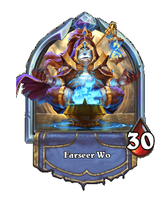 Farseer Wo Hearthstone kártya