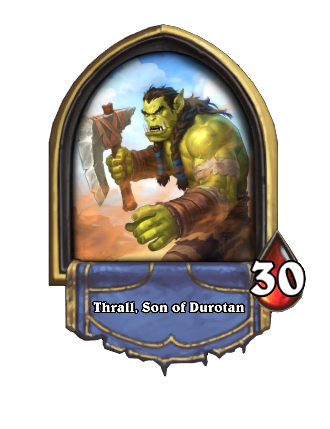 Thrall, Son of Durotan Hearthstone kártya