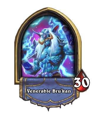 Venerable Bru'kan Hearthstone kártya