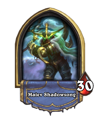 Maiev Shadowsong Hearthstone kártya