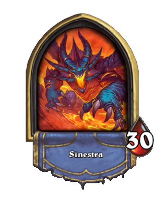 Sinestra Hearthstone kártya