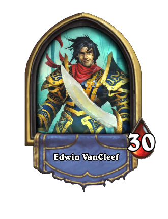 Edwin VanCleef Hearthstone kártya