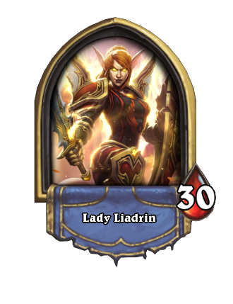 Lady Liadrin Hearthstone kártya