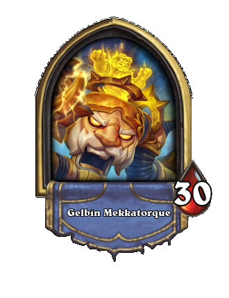 Gelbin Mekkatorque Hearthstone kártya