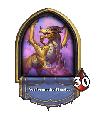 Nozdormu the Timeless Hearthstone kártya