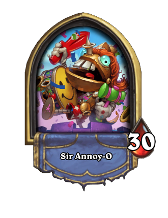 Sir Annoy-O Hearthstone kártya