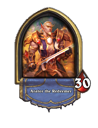 Arator the Redeemer Hearthstone kártya