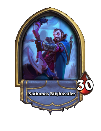 Nathanos Blightcaller Hearthstone kártya