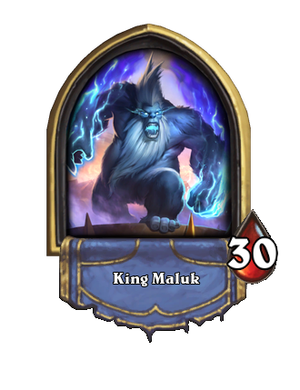 King Maluk Hearthstone kártya