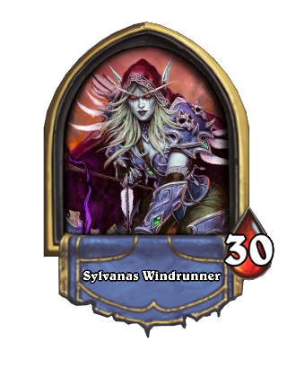 Sylvanas Windrunner Hearthstone kártya