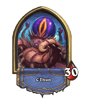 C'Thun Hearthstone kártya