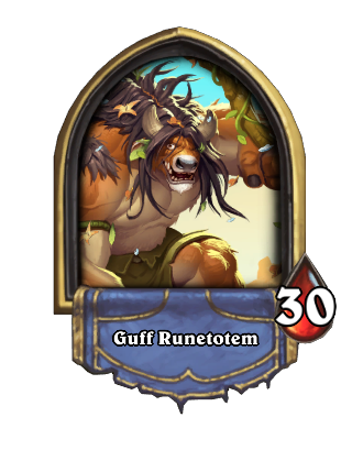 Guff Runetotem Hearthstone kártya