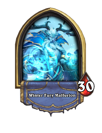 Winter Fury Malfurion