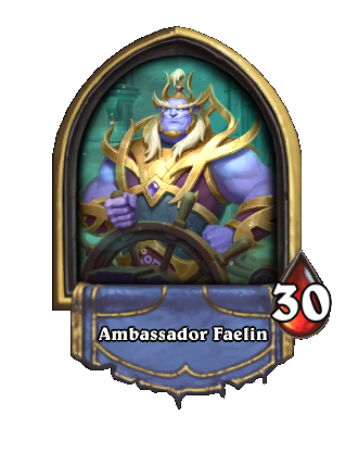 Ambassador Faelin Hearthstone kártya