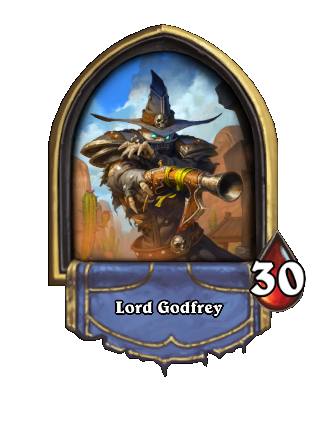 Lord Godfrey Hearthstone kártya
