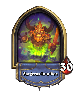 Sargeras-in-a-Box