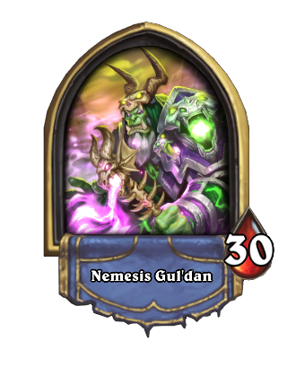Nemesis Gul'dan Hearthstone kártya