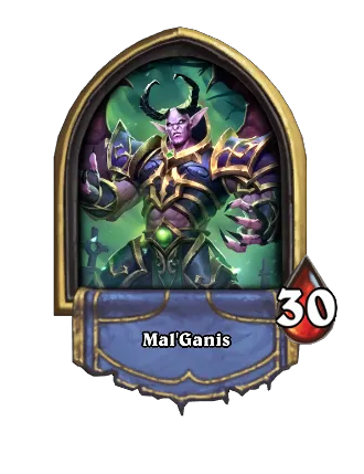 Mal'ganis Hearthstone kártya