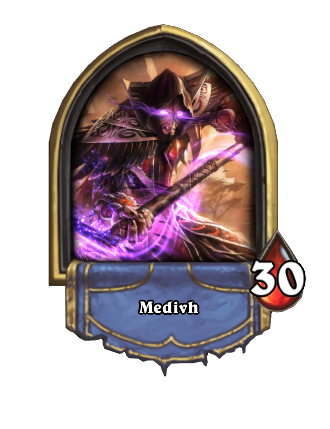 Medivh Hearthstone kártya