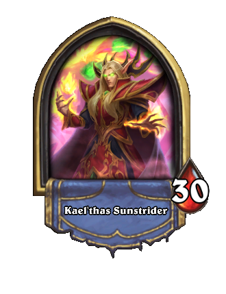 Kael'thas Sunstrider Hearthstone kártya
