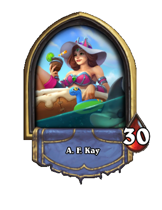 A. F. Kay Hearthstone kártya