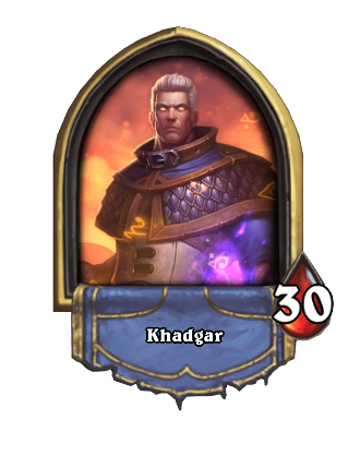 Khadgar Hearthstone kártya