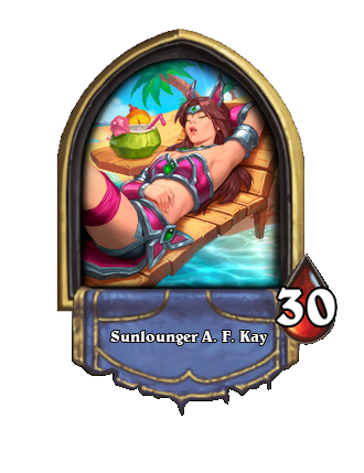 Sunlounger A. F. Kay