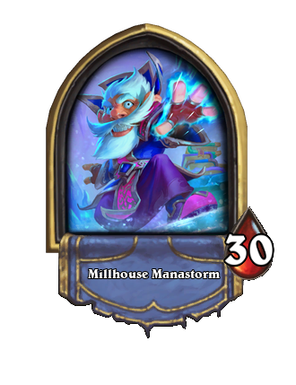 Millhouse Manastorm Hearthstone kártya