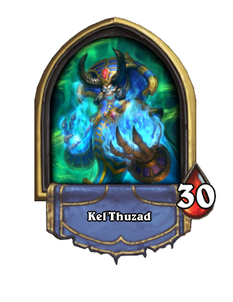 Kel'Thuzad Hearthstone kártya
