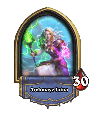 Archmage Jaina Hearthstone kártya