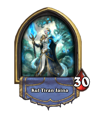 Kul Tiran Jaina Hearthstone kártya