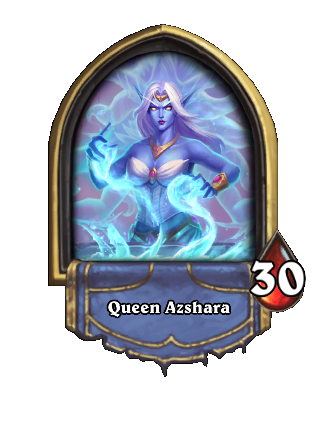 Queen Azshara Hearthstone kártya