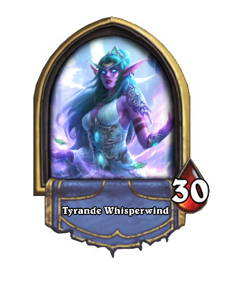 Tyrande Whisperwind Hearthstone kártya