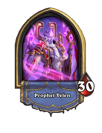 Prophet Velen Hearthstone kártya