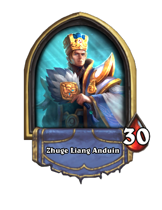 Zhuge Liang Anduin Hearthstone kártya