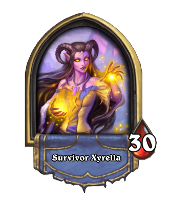 Survivor Xyrella Hearthstone kártya