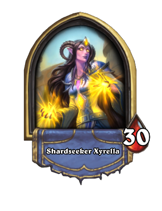 Shardseeker Xyrella Hearthstone kártya