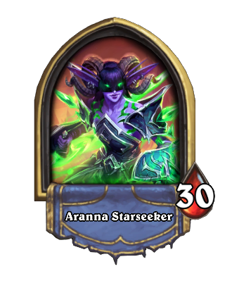 Aranna Starseeker Hearthstone kártya