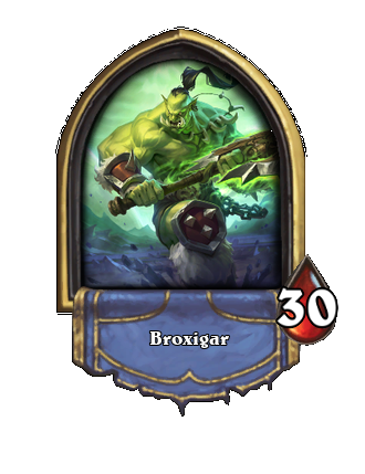 Broxigar Hearthstone kártya