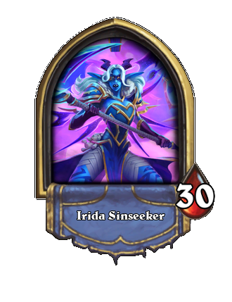 Irida Sinseeker Hearthstone kártya