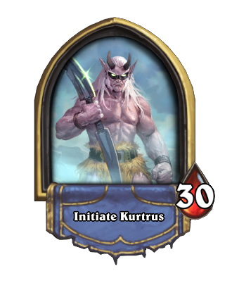 Initiate Kurtrus Hearthstone kártya