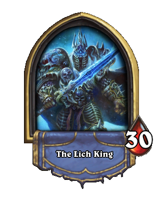 The Lich King Hearthstone kártya