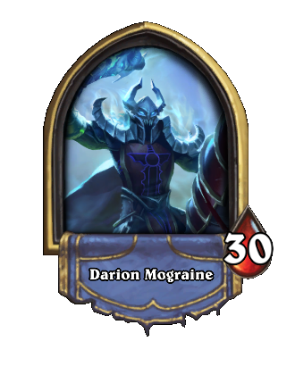 Darion Mograine Hearthstone kártya