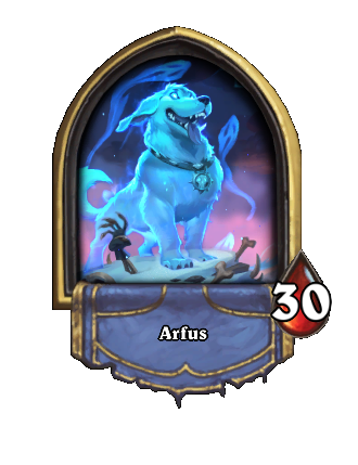 Arfus Hearthstone kártya