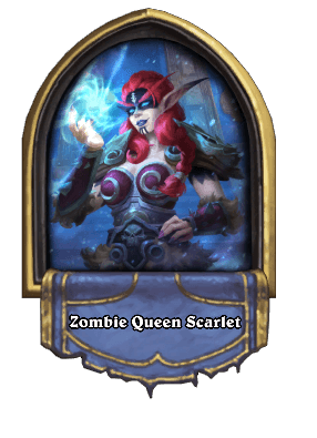 Zombie Queen Scarlet death knight