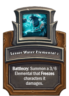Lesser Water Elemental 1